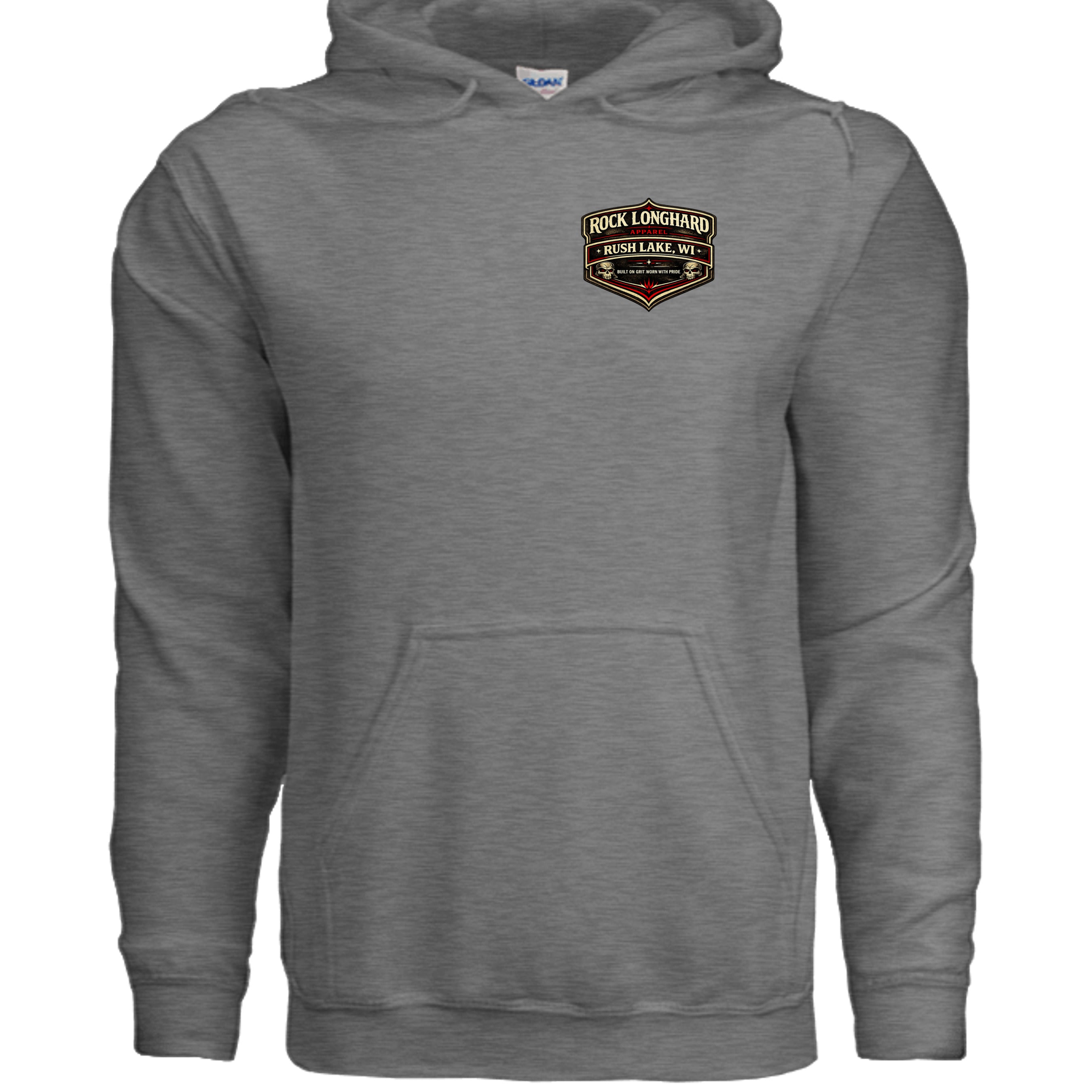GRAPHITE HEATHER - G185 - FRONT