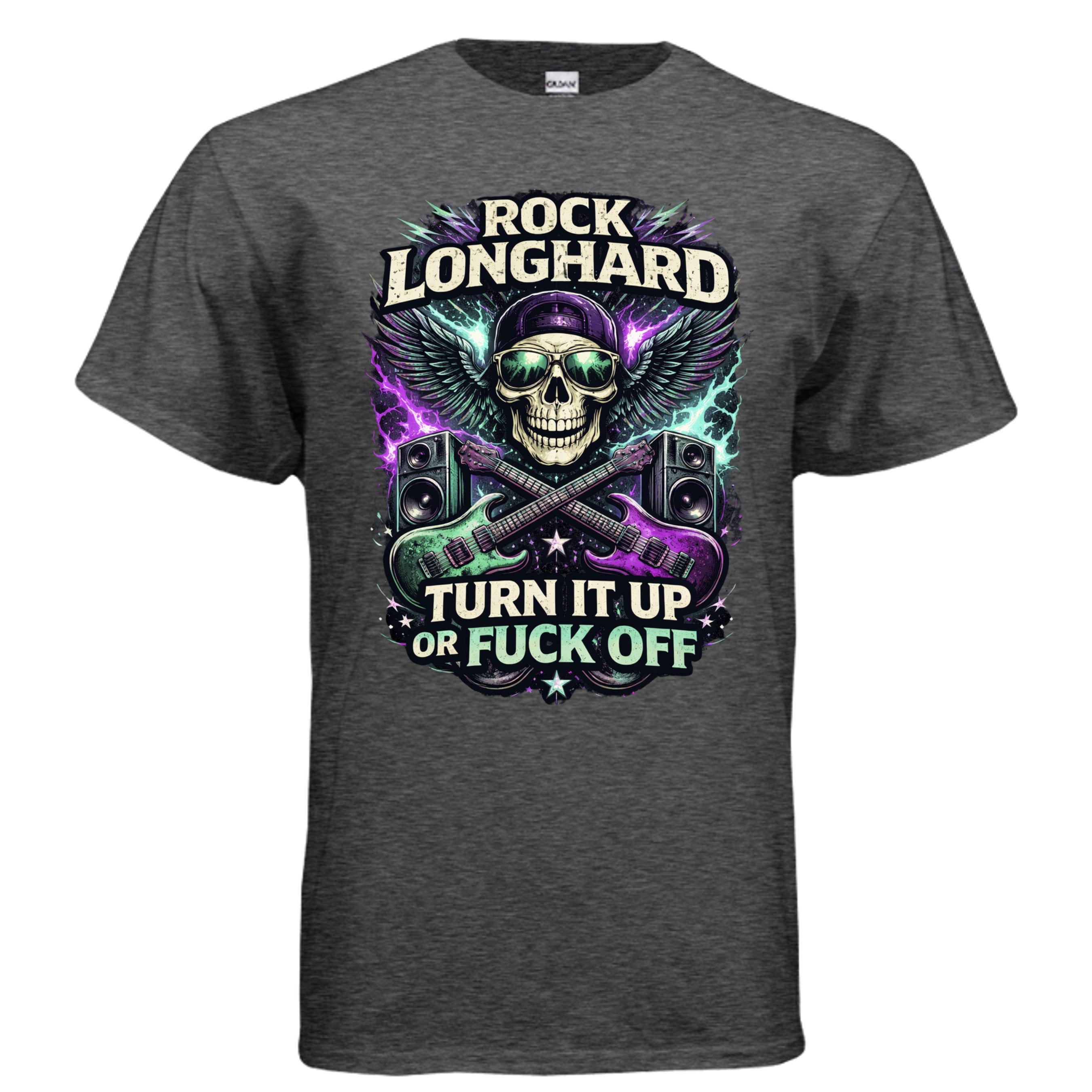 DARK HEATHER - G200 - FRONT